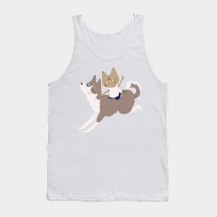 Wolf princess cat Tank Top